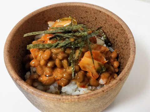 美容と健康に 納豆キムチご飯 レシピ 作り方 By Reemoo 楽天レシピ